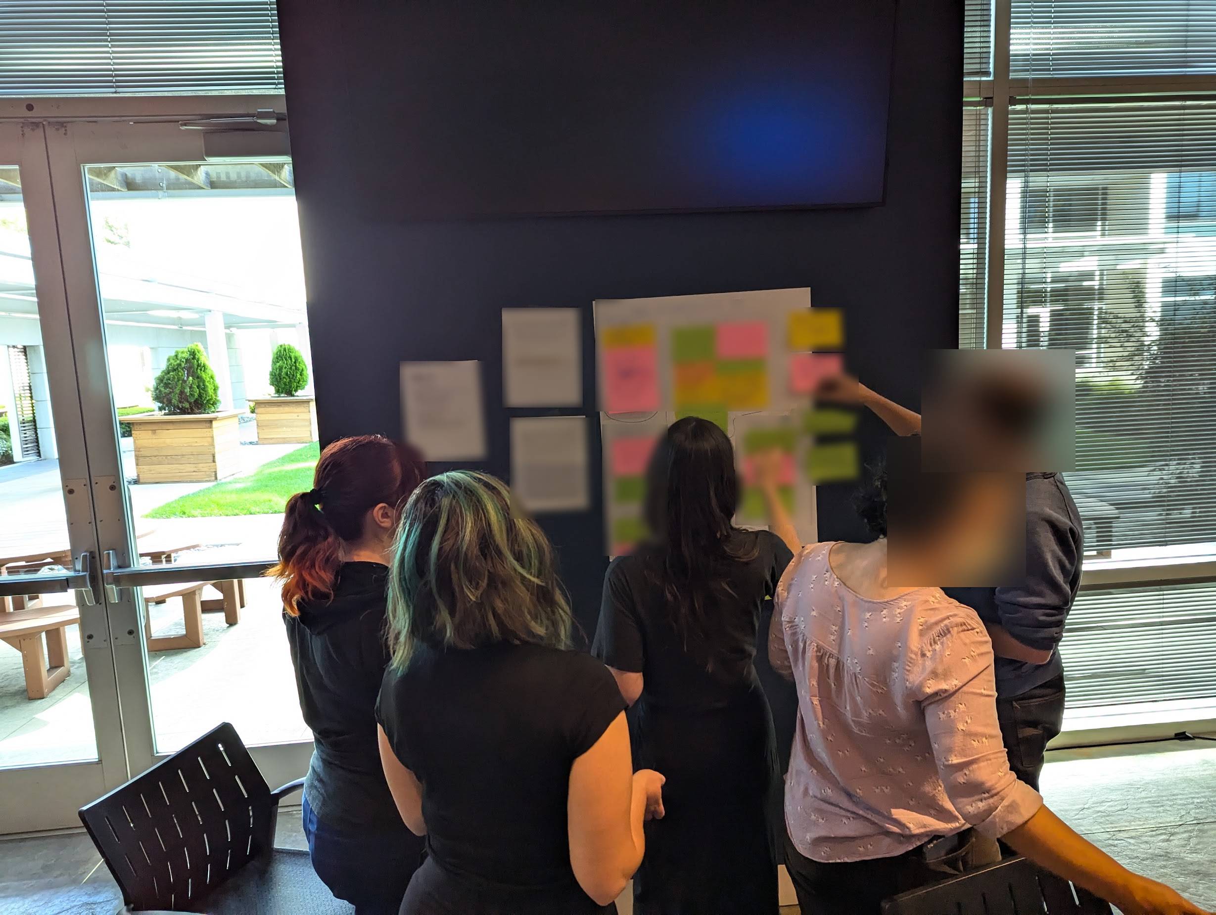 Dot voting on testable ideas to address player feedback