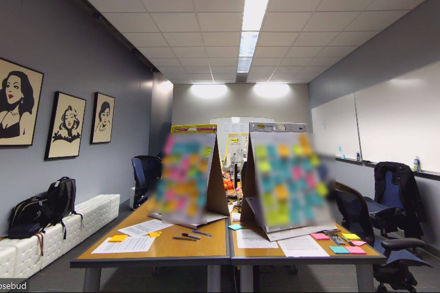 Brainstorming session seeded by research findings