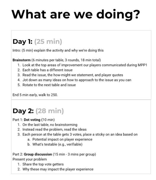 Onsite workshop guide